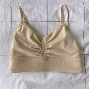 Nulu Front-Gather Yoga Bra